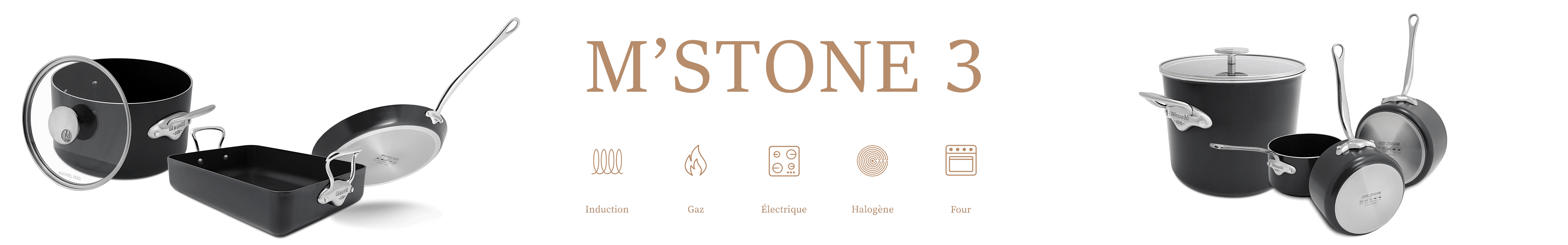 M'STONE 3 : la collection en aluminium anodisé